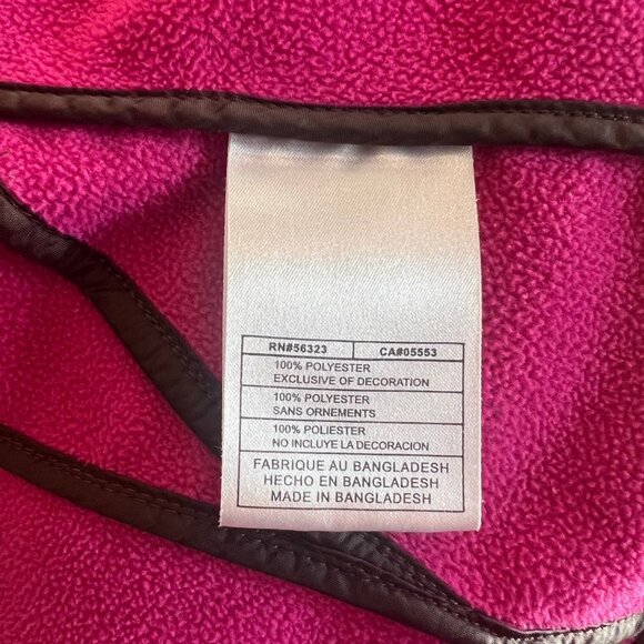 Nike Performance Fleece Jacket, Brown & Pink, Size Small (4-6) - Picture 6 of 7